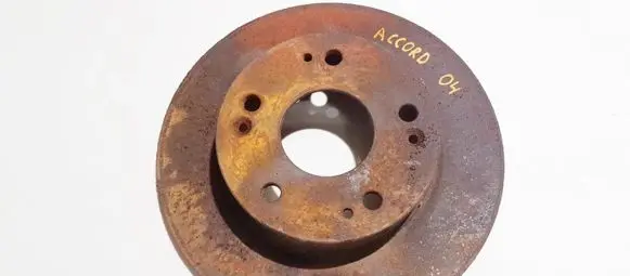 Honda Accord Rear brake disc neventiliuojamas