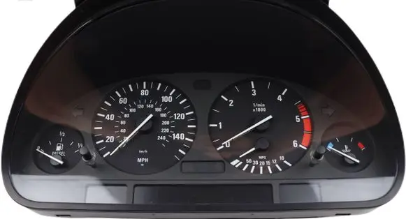 BMW X5 E53 Speedometer (instrument cluster) 6914904 1911230498B