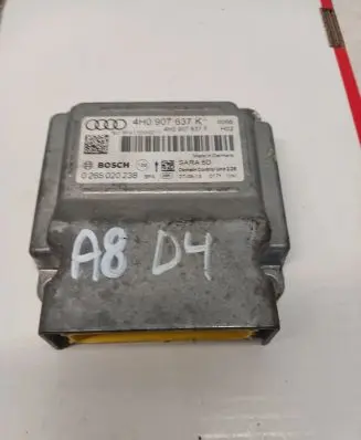 Audi A8 S8 D4 4H Airbag control unit/module 4H0907637K 4H0907637F BPA7700WCZ1