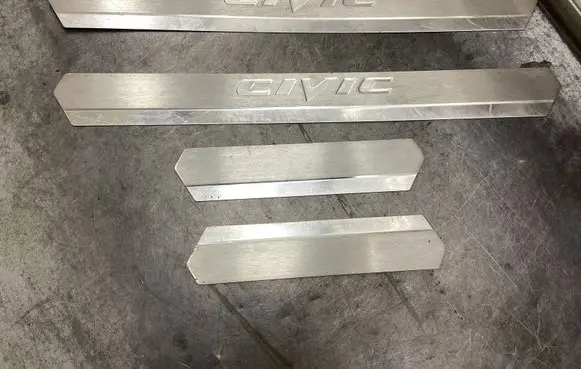Honda Civic sill trim set (inner) 