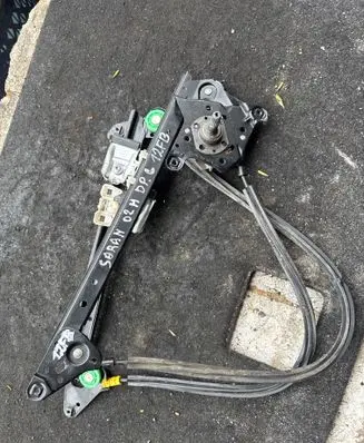 Volkswagen Sharan Rear door manual window regulator 7M3839402A YM21A27000BA