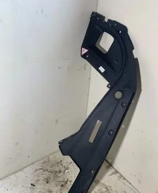 Engine bonnet/hood lock trim molding