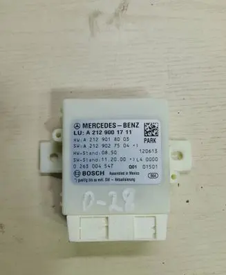 Mercedes-Benz E W212 Parking PDC control unit/module A2129001711 A2129018003 A2129027504