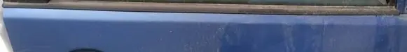 Volkswagen Polo IV 9N3 Front door glass trim molding 