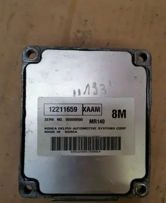 Chevrolet Kalos Engine control unit/module 00000000 12211659 MR140