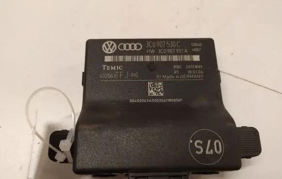 Volkswagen PASSAT B6 Gateway control module 3C0907530C