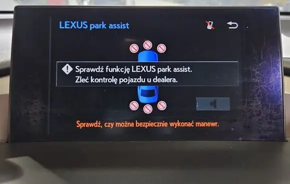Lexus NX Screen/display/small screen 8611078020 IMPRK1573874