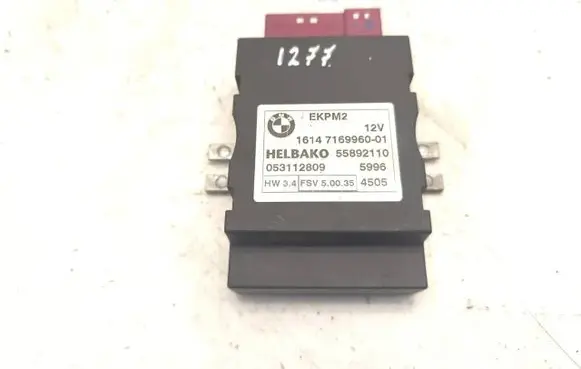 BMW 1 E81 E87 Fuel injection pump control unit/module 7169960 053112809 55892110