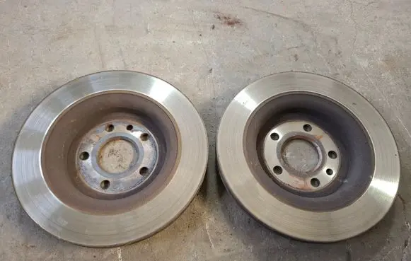 Rear brake disc