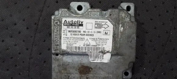 Peugeot 407 Airbag control unit/module 9655880780 603602600