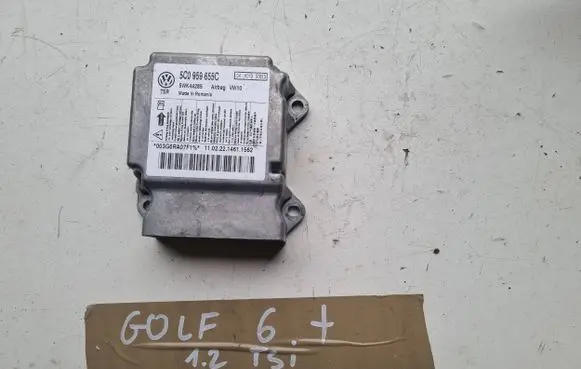 Volkswagen Golf Plus Airbag control unit/module 5C0959655C