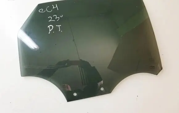 Citroen C4 III e-C4 Rear door window glass 43R004654 E000191 TRANSS209