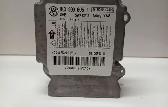 Skoda Octavia Mk2 (1Z) Airbag control unit/module 1K0908605T 5WK43412