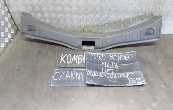 Ford Mondeo MK IV Trunk/boot sill cover protection 