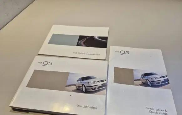 Saab 9-5 User manual 