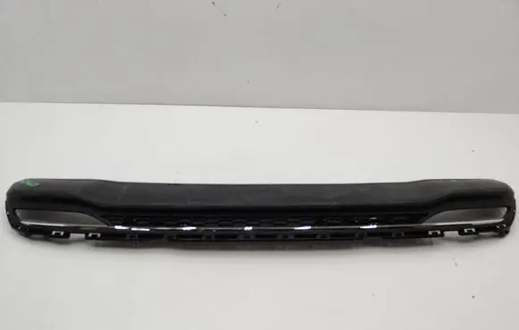 Rear bumper trim bar molding