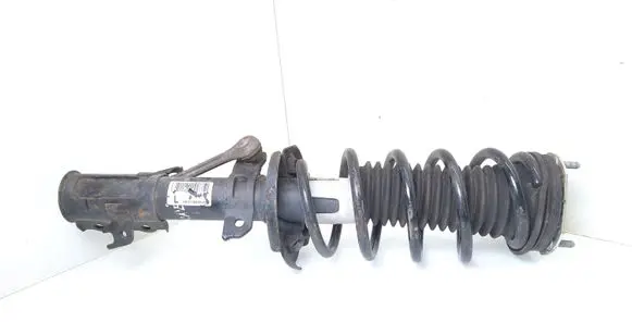 Front shock absorber with coil spring