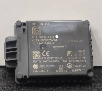 Tesla Model 3 Distronic sensor radar 110864700D C76884104