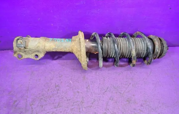 Volkswagen Lupo Front shock absorber with coil spring 