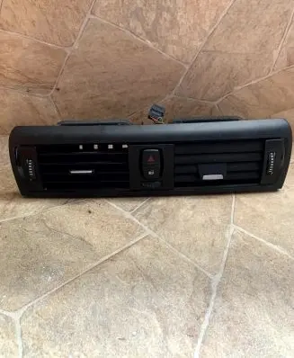 Dashboard air vent grill cover trim
