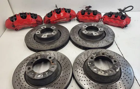 Porsche 911 991 Brake discs and calipers set 991351425 970352425