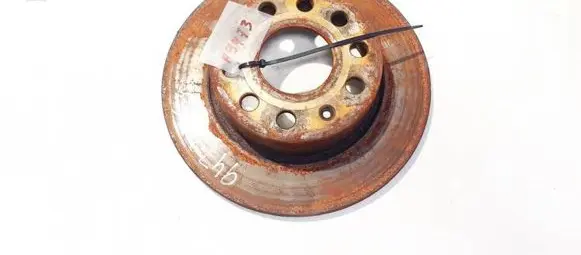 Skoda Octavia Mk2 (1Z) Rear brake disc neventiliuojamas