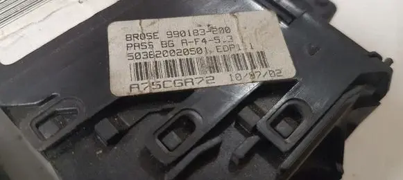 Audi A4 S4 B6 8E 8H Rear door window regulator motor 9634457480 990829101 990183200