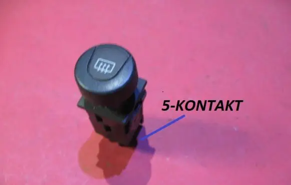 Peugeot 306 Windscreen/window heater switch R09444