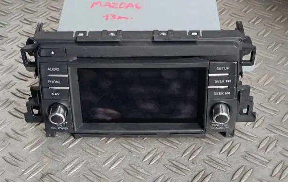Mazda 6 Radio/CD/DVD/GPS head unit CVVM42F4JM 655841303D 16700114