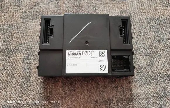 Nissan Qashqai Comfort/convenience module 284B2BR02D 5WK50367