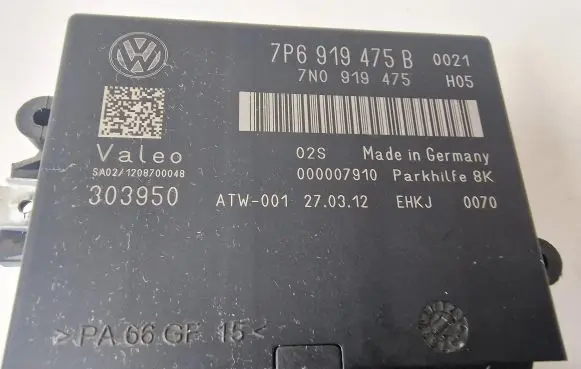Volkswagen Touareg II Parking PDC control unit/module 7P6919475B