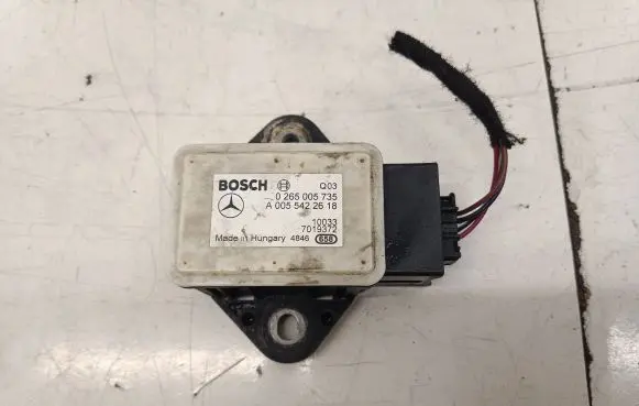 Mercedes-Benz E W212 ESP acceleration yaw rate sensor A0055422618