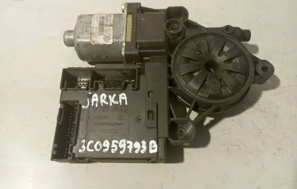 Volkswagen PASSAT B7 Front door window regulator motor 3C0959793B