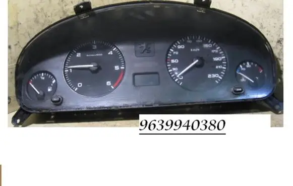 Peugeot 406 Speedometer (instrument cluster) 9639940380