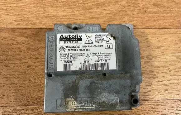 Citroen C4 I Airbag control unit/module 9662643980 603726100
