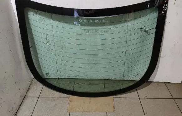 Jaguar XF X250 Rear windscreen/windshield window 43R001582 E000199