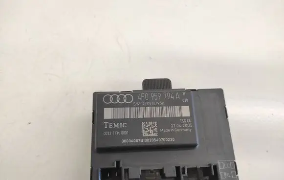 Audi A6 S6 C6 4F Door control unit/module 4F0959794A 4F0910795A