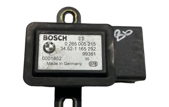 BMW 3 E46 ESP acceleration yaw rate sensor 1165292 34521165292 0265005215