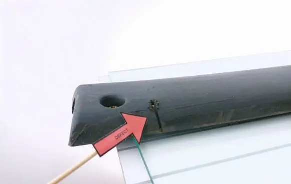 Renault Master II Sliding door trim (molding) 7701692582