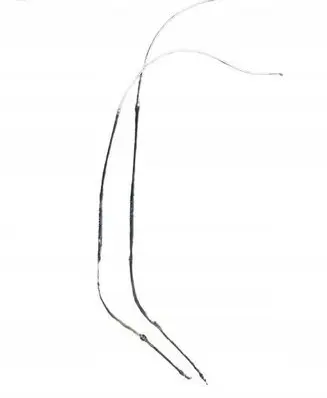 Renault Kangoo II Handbrake/parking brake wiring cable 