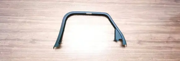 Audi A6 S6 C7 4G Rear door window/glass frame 4G9867672