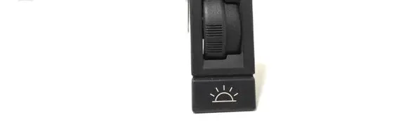 Panel lighting control switch