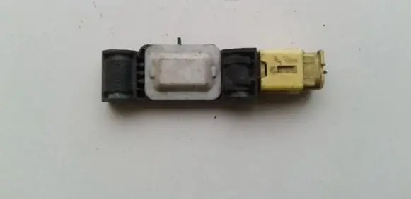 Airbag deployment crash/impact sensor