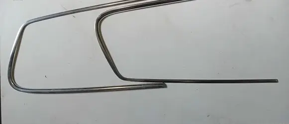 Volkswagen PASSAT B6 Rear side glass trim 3C9853346 3C9853345