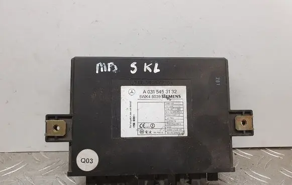 Mercedes-Benz S W220 Keyless (KESSY) go control unit/module A0315453132 5WK48039