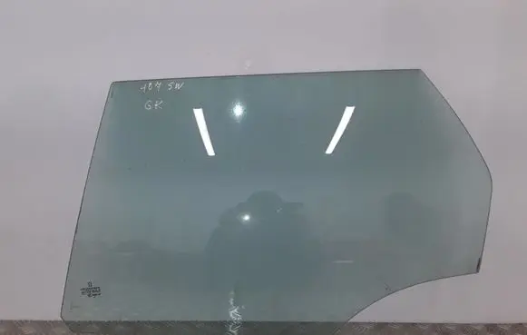 Peugeot 407 Rear door window glass 43R000929 DOT39AS2M34 E000189