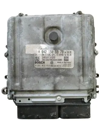 Mercedes-Benz ML W164 Engine control unit/module 0281012414 A6421505979 1039S12873