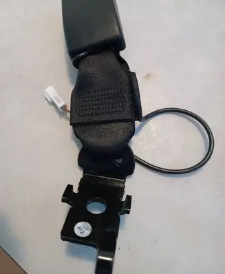 BMW X6 F16 Middle seatbelt buckle (rear) 7344695