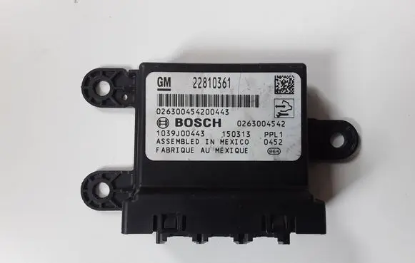 Opel Zafira C Parking PDC control unit/module 22810361