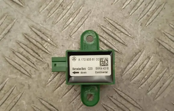 Airbag deployment crash/impact sensor